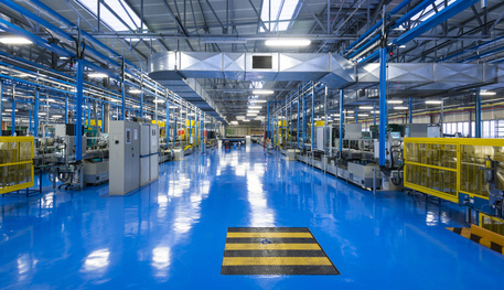 Stabilimento industriale, interno
